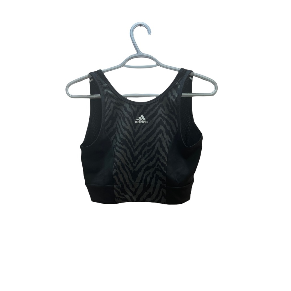 Adidas crop tank workout top sz S